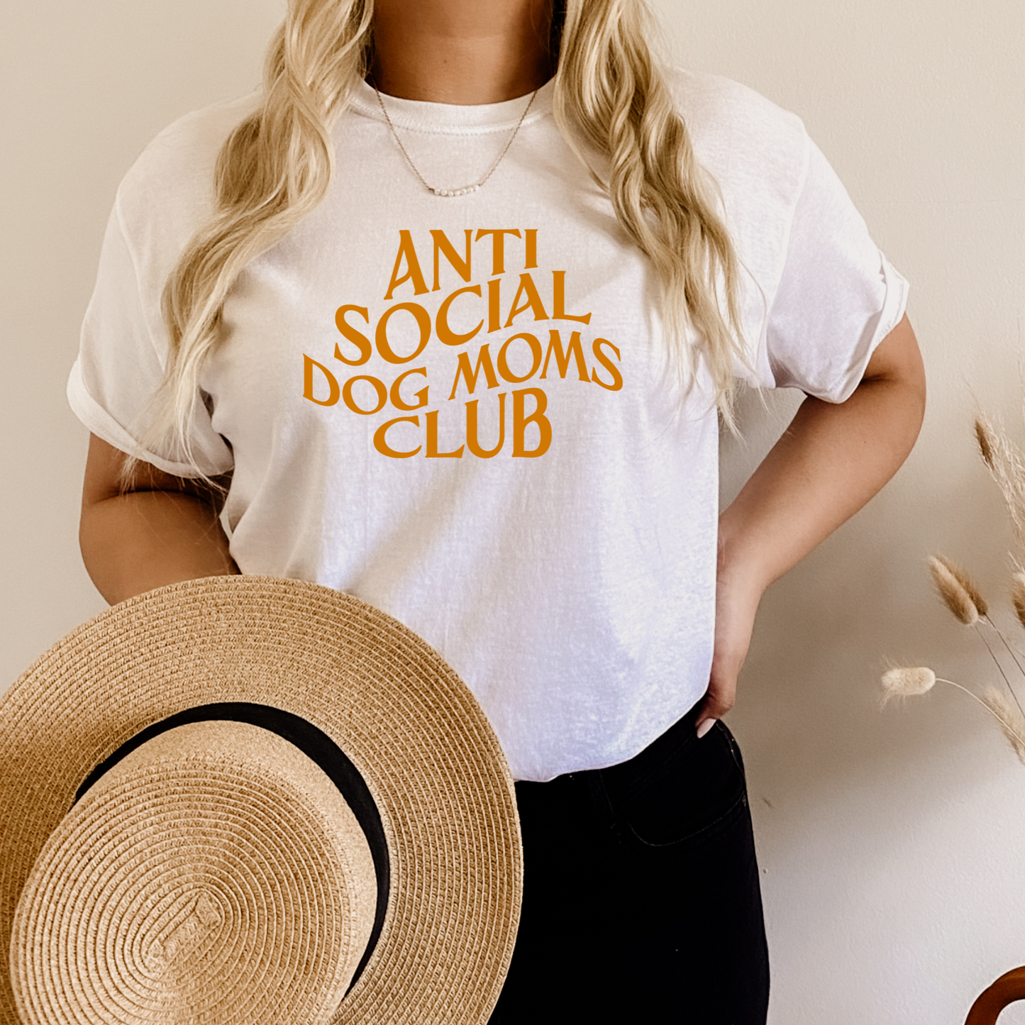 Anti Social Dog Moms Club Tshirt